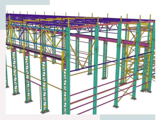 Разработка рабочих чертежей КМД для металлоконструкций в Нягани